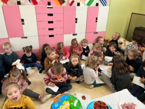 à l'école du Sacré-Coeur de Gouzeaucourt 5