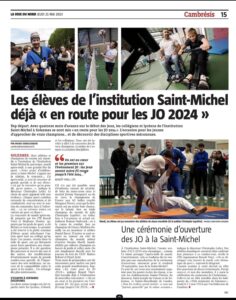 à l'Institution Saint Michel de Solesmes 17