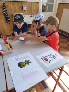 à l'école du Sacré-Coeur d'Aulnoye-Aymeries 1