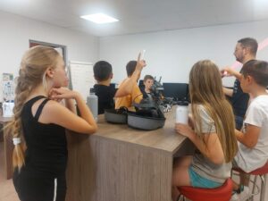 à l'école Saint Roch de Cambrai