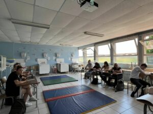à l'Institution Saint Pierre de Fourmies 58