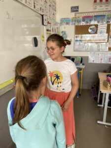 à l'école Notre Dame des Anges de Saint Amand les Eaux 22