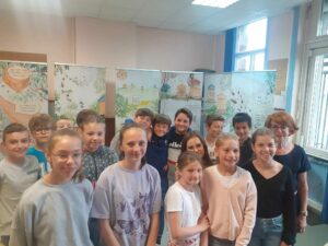 à l'école Saint Joseph de Solesmes 19