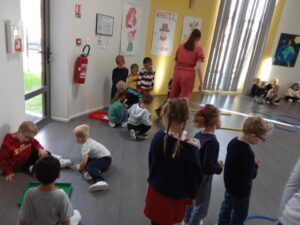 à l'école Sainte Bernadette de Jeumont 2