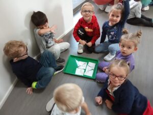 à l'école Sainte Bernadette de Jeumont
