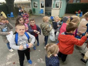 à l'école Sainte Thérèse de Le Quesnoy