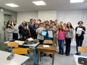 La dictée ELA à l'institut de la Sainte Union de Douai