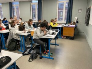 La dictée ELA à l'institut de la Sainte Union de Douai 4