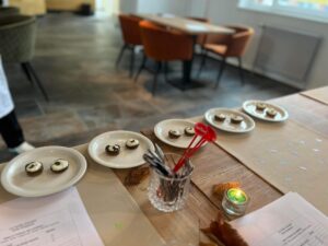 Réaliser des cocktails et des amuse-bouche sur la thématique de l'Automne, c'est le défi des élèves de l'Institution Saint Pierre de Fourmies 14