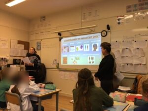 Des étudiants de l'école "Educateurs spécialisés" de Mons sont intervenus en CM2 sur le harcèlement scolaire à l'école Saint Bernard de Cambrai 1