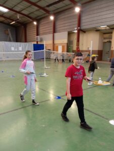 Initiation au Badminton à l'école Saint Joseph de Solesmes pour les CE2-CM1 7