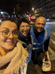 L'équipe de la maraude du Lycée La Providence d'orchies est partie les bras chargés !