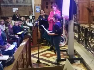 Les élèves du Collège Saint Michel de Solesmes ont participé à la Dictée d'Ela... 1