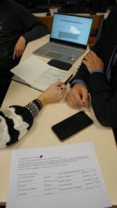 Les partenaires du programme ERASMUS porté par l'ensemble Saint Luc ont été reçus dans l'établissement 9