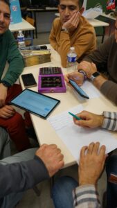 Les partenaires du programme ERASMUS porté par l'ensemble Saint Luc ont été reçus dans l'établissement 10