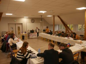 Les partenaires du programme ERASMUS porté par l'ensemble Saint Luc ont été reçus dans l'établissement 1