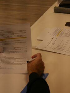 Les partenaires du programme ERASMUS porté par l'ensemble Saint Luc ont été reçus dans l'établissement 3