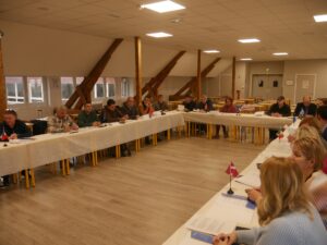 Les partenaires du programme ERASMUS porté par l'ensemble Saint Luc ont été reçus dans l'établissement 5