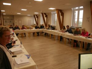 Les partenaires du programme ERASMUS porté par l'ensemble Saint Luc ont été reçus dans l'établissement 6