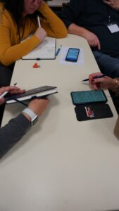 Les partenaires du programme ERASMUS porté par l'ensemble Saint Luc ont été reçus dans l'établissement 8