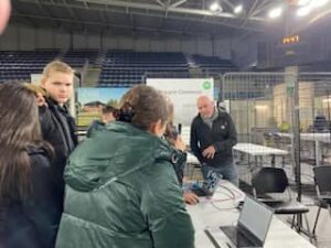 Visite des 3èmes prépa-métiers du Lycée Deforest de Lewarde de Douai au salon Robotik d'Orchies dans le cadre de la semaine de l'industrie. 2