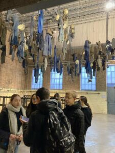à l'Institution Saint Michel de Solesmes, sortie pour les élèves de 4ème au Centre Minier de Lewarde 14