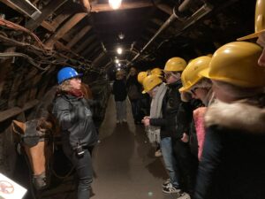 à l'Institution Saint Michel de Solesmes, sortie pour les élèves de 4ème au Centre Minier de Lewarde 15