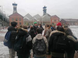 à l'Institution Saint Michel de Solesmes, sortie pour les élèves de 4ème au Centre Minier de Lewarde 18