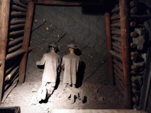 à l'Institution Saint Michel de Solesmes, sortie pour les élèves de 4ème au Centre Minier de Lewarde 2