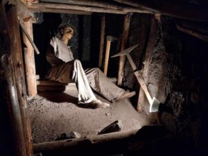 à l'Institution Saint Michel de Solesmes, sortie pour les élèves de 4ème au Centre Minier de Lewarde