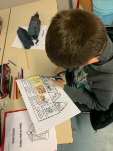 C'est désormais une tradition à l'école, chaque temps fort liturgique est l'occasion pour les enseignants de mener des ateliers de catéchèse. 3