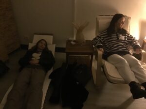 Les 2ASSP du lycée La Sagesse de Valenciennes accueillis à la Clinque du Parc. 4