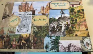 Les élèves de 5ème de l'Institution Saint Michel de Solesmes ont fait voyager leurs camarades en leur présentant un livre sur le thème du voyage. 12