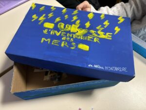 Les élèves de 5ème de l'Institution Saint Michel de Solesmes ont fait voyager leurs camarades en leur présentant un livre sur le thème du voyage. 28