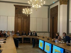Les étudiants du BTS communication de l'ensemble Saint Luc Cambrai ont présenté le cahier des charges de la future application à destination des jeunes Cambrésiens, ils ont également réfléchi à un nom et à un design. 7