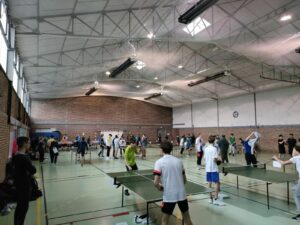 Mercredi 13 décembre a eu lieu la journée départementale du Tennis de table organisée parle 2