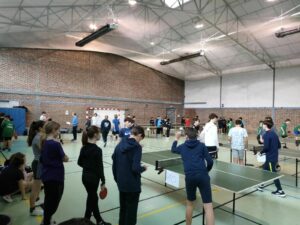 Mercredi 13 décembre a eu lieu la journée départementale du Tennis de table organisée parle 4