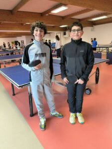 BRAVO à Hugo et Naël qui défendent les couleurs du Collège Notre Dame de L'Assomption de Bavay, 1