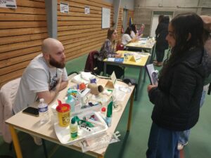 Ce samedi, plusieurs centaines de collégiens et de lycéens du Lycée Hélène Boucher-Somain et de Notre Dame de la Renaissance - Somain ont eu la chance de rencontrer des étudiants et des professionnels dans le cadre de notre Forum des Métiers.