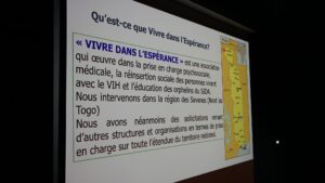 Cette semaine à l'ensemble Saint Luc de Cambrai, Sœur Marie-Stella est venue présenter son association "Vivre Dans l'Espérance" qui permet de faire vivre un orphelinat au Togo... 1