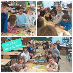 En ce jour de rentrée, les élèves de l'école Notre Dame de Grâce de Maubeuge ont eu la surprise de trouver des cadeaux sous les sapins de leurs classes. La magie de Noël se poursuit... 4