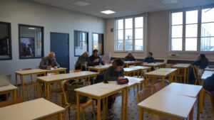 Hier se tenait la réunion du CVL au Lycée Saint Luc de Cambrai (Conseil de Vie Lycéen) 1