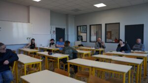 Hier se tenait la réunion du CVL au Lycée Saint Luc de Cambrai (Conseil de Vie Lycéen) 2