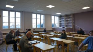 Hier se tenait la réunion du CVL au Lycée Saint Luc de Cambrai (Conseil de Vie Lycéen)