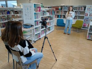 Jeanne, élève de 3ème au collège de la Renaissance à Somain a brillamment réussi le concours interne de lecture.
