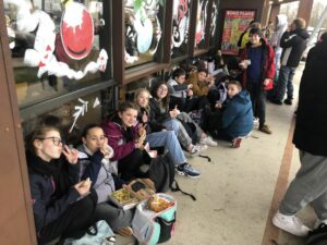 Les jeunes du Collège Sainte Marie de Valenciennes à Morzine ! 3