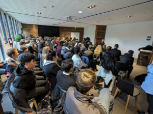 Nos élèves des métiers de l’Hôtellerie/Restauration du Lycée Notre Dame de la Providence d'Orchies ont assisté à une conférence de Bernard Boutboul, expert en marketing et en restauration 4