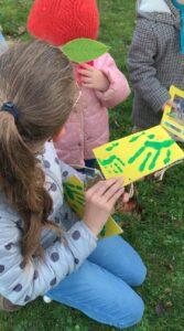 Parrainage entre les plus petits et les plus grands à l'école Saint Joseph de Cambrai. 11