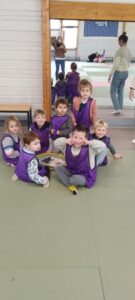 Petite séance de sport au dojo pour les élèves de l'école Saint Joseph de Wallers ! 2
