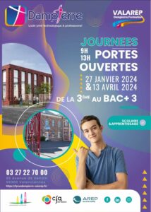 Portes ouvertes de notre Lycée et Centre de formation Valarep Dampierre de Valenciennes